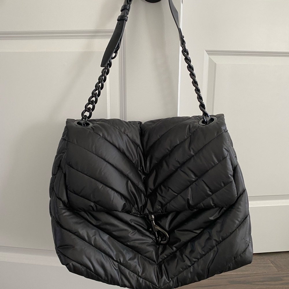 Rebecca Minkoff Black Quilted Shoulder Bag